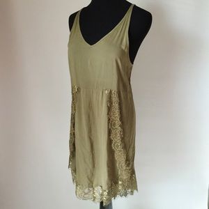 Free People Eyelash Lace Slip Dress